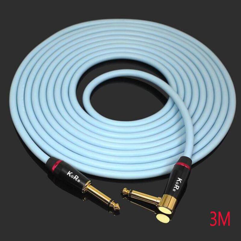 KGRB Electric Guitar Cable Connecting Line Instrument Bass Keyboard Drum Pure Copper Noise Reduction Shield Malaysia