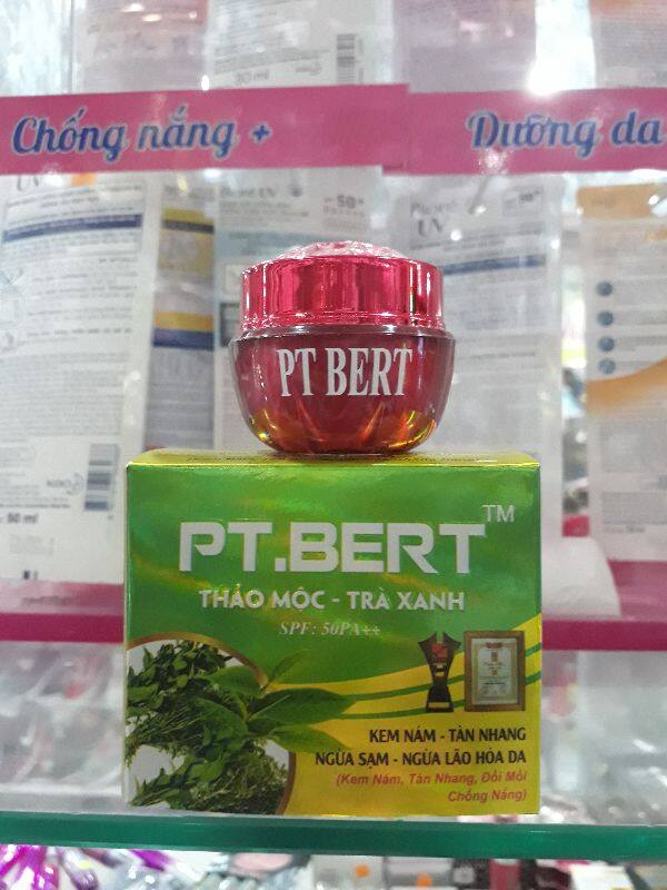Kem Nám Tàn Nhang Ngừa Sạm Ngừa Lão Hóa Pt Bert Thảo Mộc Trà Xanh 15G