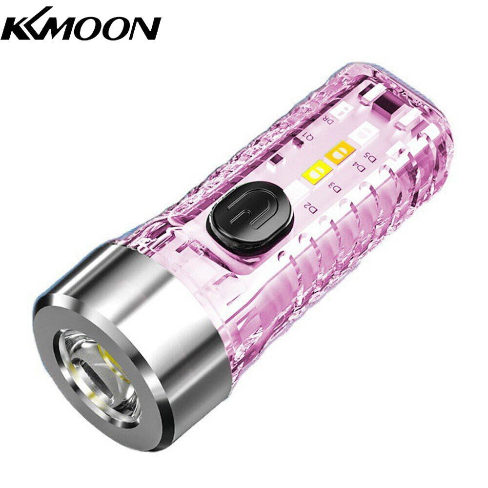 KKmoon Mini Multi-function High Brightness Keychain Flashlight Outdoor and Home-use Multi-modes Portable Flashlight Light-weight Keychain Light