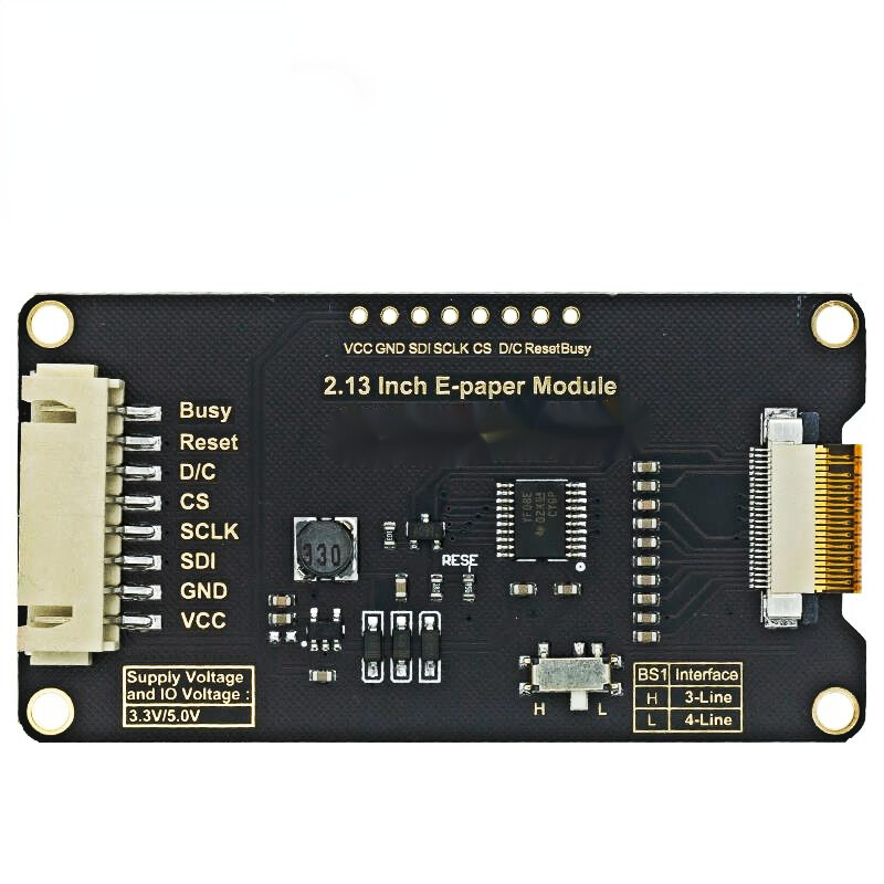 2.13"; 2.13 / 2.9"; 2.9 Inch Epaper Module E-paper E-Ink EInk Display Screen SPI Support For Arduino UNO STM32 Raspberry PI ESP3