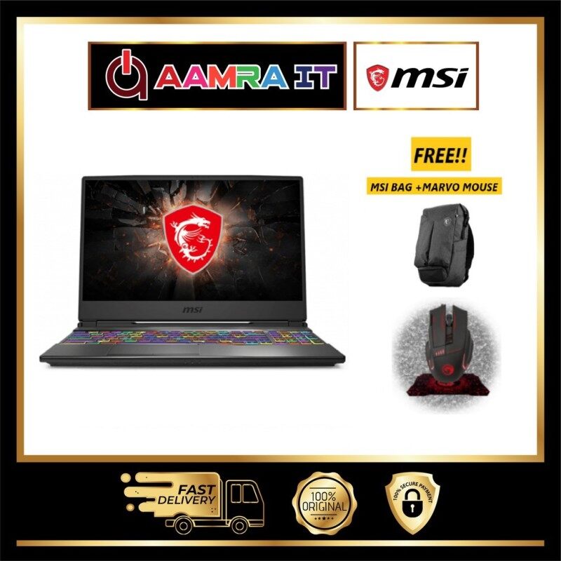MSI Leopard GP65 10SEK-649 15.6 FHD 144Hz Gaming Laptop ( I7-10750H, 8GB, 512GB SSD, RTX2060 6GB, W10 ) Malaysia