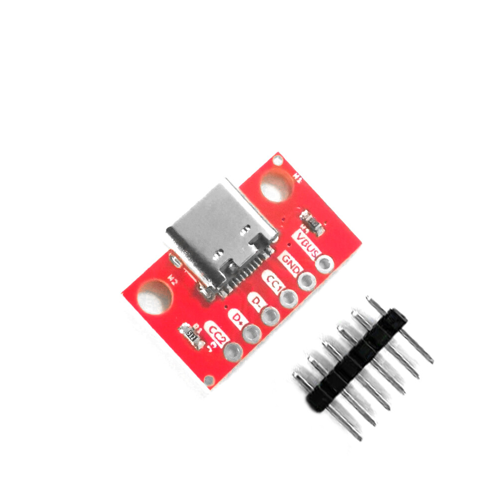 PANTHON 16P USB 3.1 Type-C Female Test Bảng PCB Bộ Chuyển Đổi 2.54Mm Ổ Cắm Kết Nối Cho Truyền Dữ Liệu Bộ Chuyển Đổi Điện Mô-đun Bảng Mạch