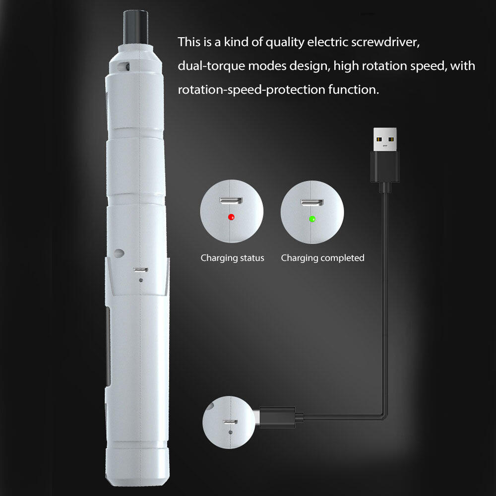 KKmoon Cordless USB Rechargeable Electric Screwdriver Mini Power Tool Multifunction Screw Driver for Repairing Clock Electronic Device
