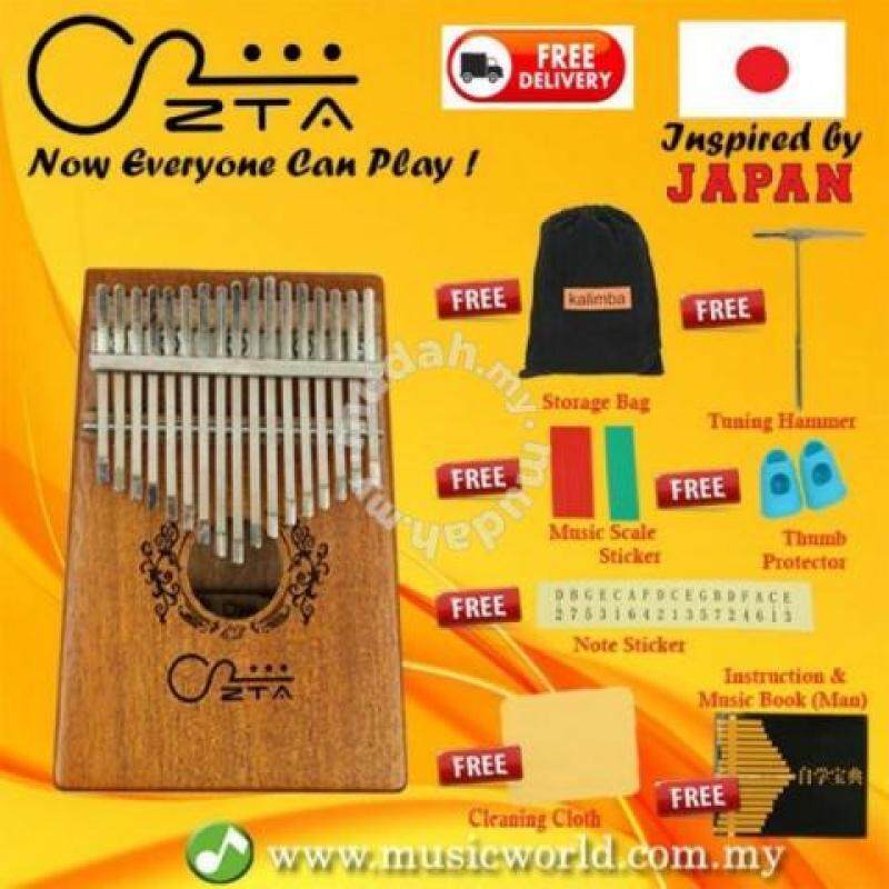 (READY STOCK) 17 keys Kalimba Thumb Piano Acoustic Finger Piano Music Instrument Malaysia