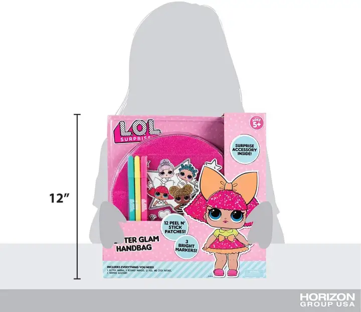 lol glitter glam handbag