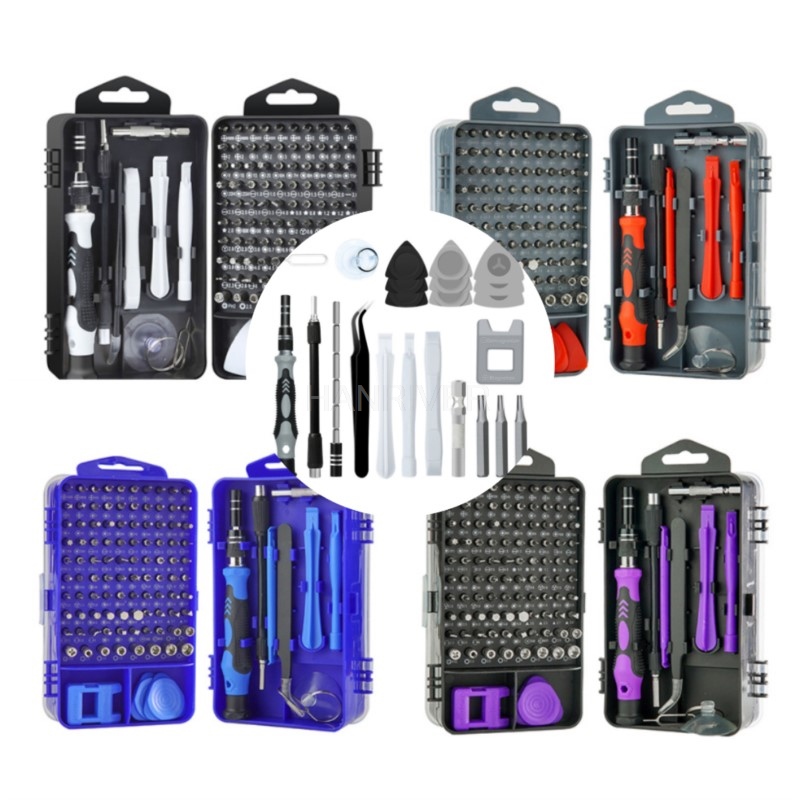 [HOT W] 53 in 1 Screwdriver Set of Screw Driver Bit Set Multi Bit Precision Torx Screwdriver Tweezer Cell Phone Repair Tool for Computer
