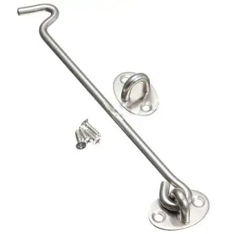 Stainless Steel Eye Shed Gate Door Latch Silent Holder Window