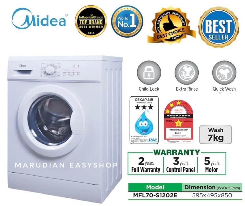 midea washing machine mfl70 s1202e