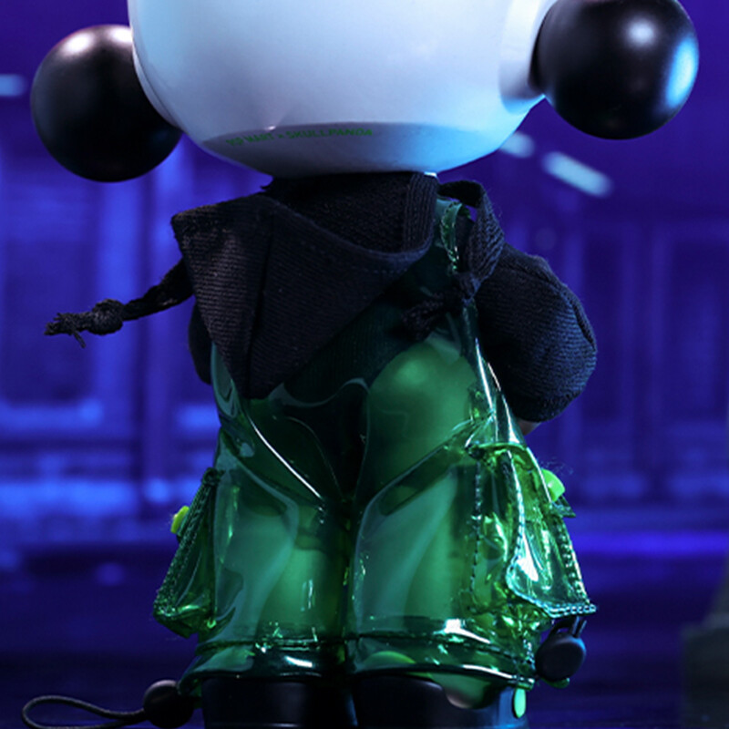 POP MART SKULLPANDA OOTD THE WILD GREEN FIGURINE