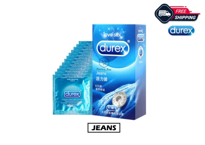 Durex Jeans Close Feel Condom For Men 12pcs Kondom Lelaki
