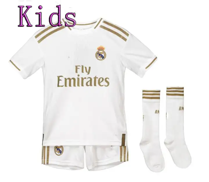 real madrid jersey white gold