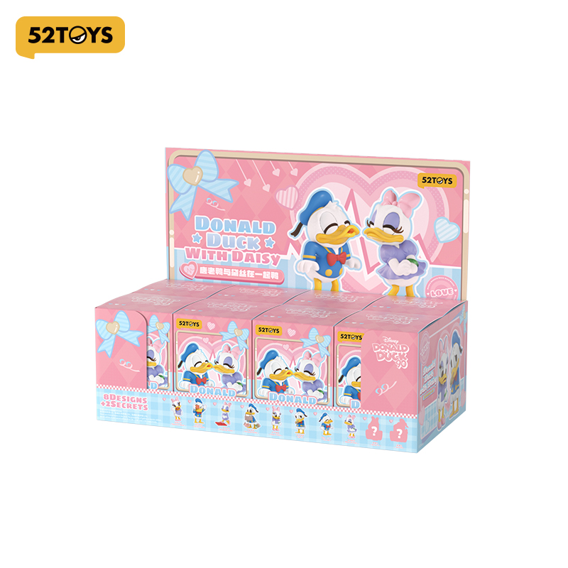 52TOYS Disney Donald Duck with Daisy Series Blind Box Figure Toy