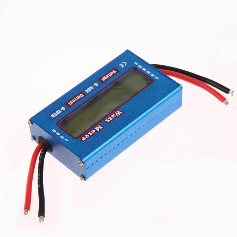 Simple DC Power Analyser Watt Volt Amp Meter 12V 24V Solar Wind Analyzer