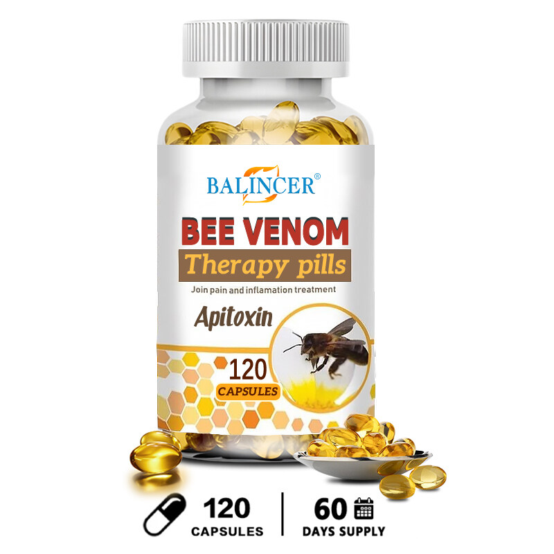 balincer Bee Venom Powder Bone Health Capsules - Contains Glucosamine ...