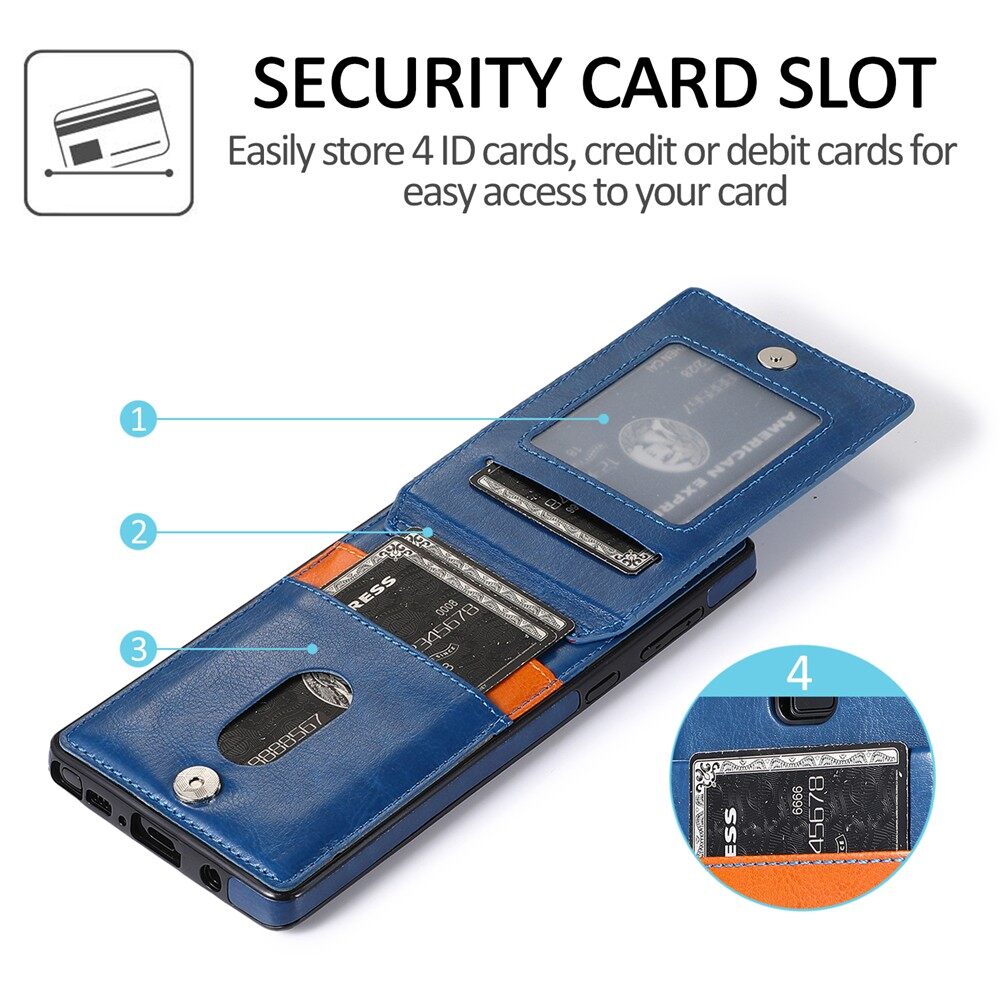 Ốp Cho Samsung Galaxy Note 9 Ốp Dạng Ví Lật Ốp Bảo Vệ Có Chân Đế Móc Khóa Nam Châm Bằng Da Kèm Ngăn Đựng Thẻ Ốp Điện Thoại Di Động