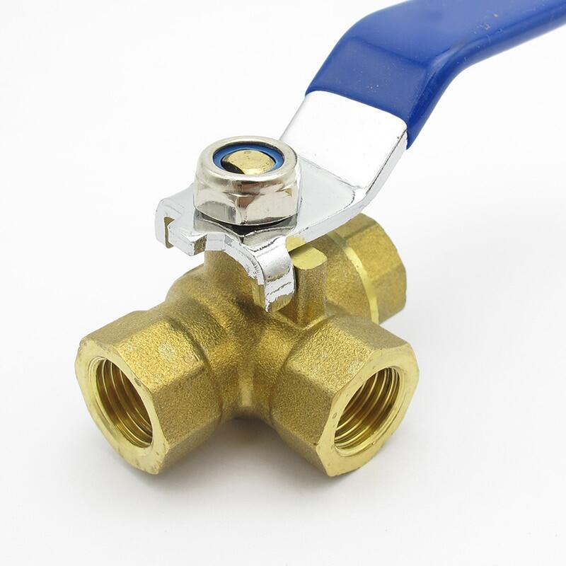 Specification : 4mm Barb Water Volume Control Valve 4/6/8/10/12/14/16mm Hose Barb Brass Full Port L-Port 3 Way Ball Valve Connector Adapter for Water Oil Air Gas Pipeline Valve Control Valve