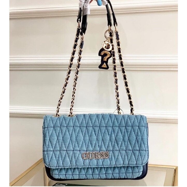 Yellow Guess Brinkley Tasche ???READY STOCK MALAYSIA ?Guess