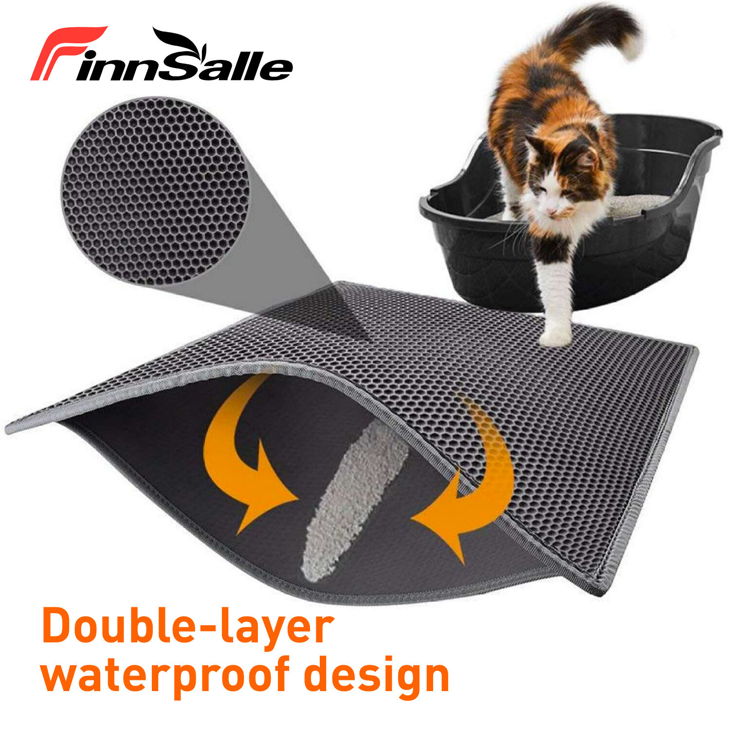 cat litter mat