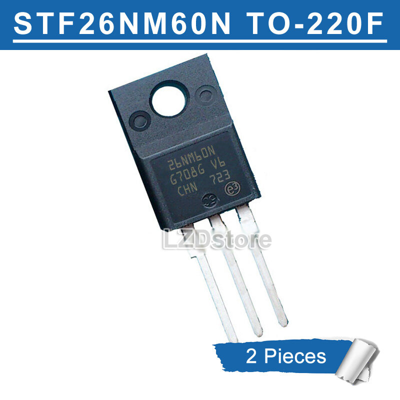 STF13NM60N / F13NM60N / 13NM60N / MOSFET / TO220FI / 2 PIECES - Foto 4