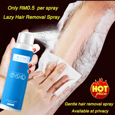 hair removal spray permanent 120ml Underarms Leg Arm Hair Removal Spray Nourishing Repair Cream for Men and Women