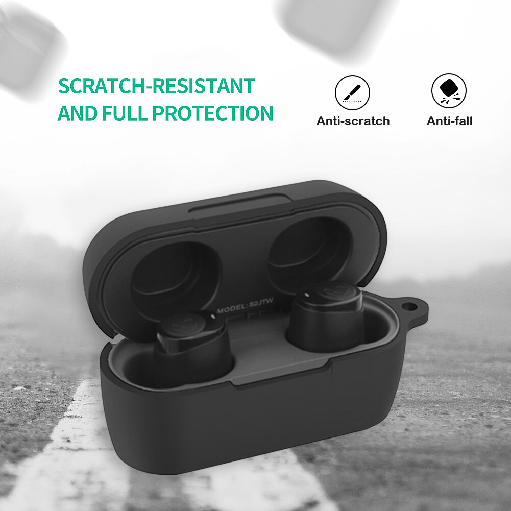Vỏ Bảo Vệ Silicon, Hộp Đựng Tai Nghe Thật Cho Skullcandy Jib