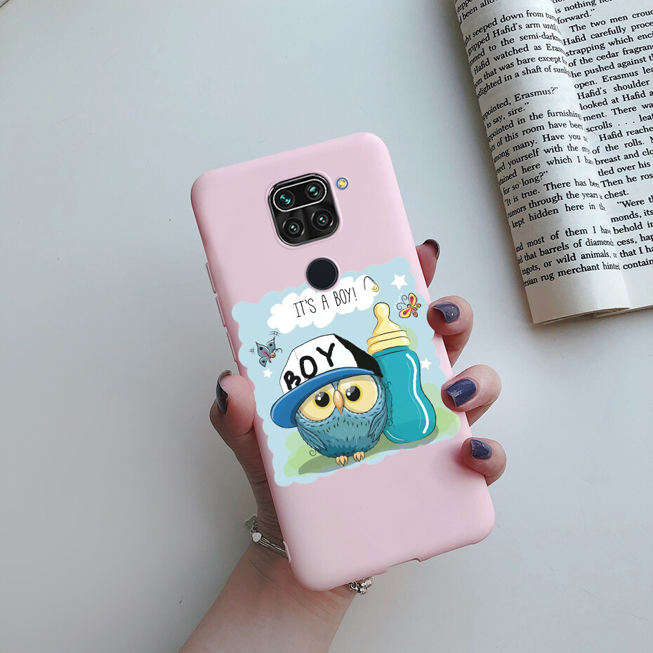 Cute Silicone Case For Xiaomi Redmi Note 9 / Note 9s / Note 9 Pro / Note 9 Pro Max Back Cover Soft Slim Phone Casing