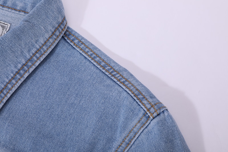Spring Autumn Men Denim Jackets Casual Solid Color Lapel Single Breasted Jeans Jacket Men Slim Fit Cotton Outwear Jackets 5xl-M