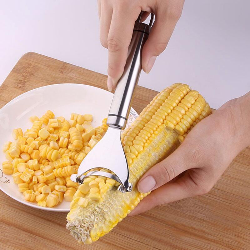 Dụng Cụ Bóc Vỏ Ngô Bằng Thép Không Gỉ Dụng Cụ Bóc Vỏ Ngô Dễ Dàng Dụng Cụ Nhà Bếp