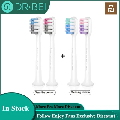 DR·BEI Electric Toothbrush Heads for DR.BEI C01 Sonic Electric Toothbrush Replaceable Sensitive Cleaning Tooth Brush Heads