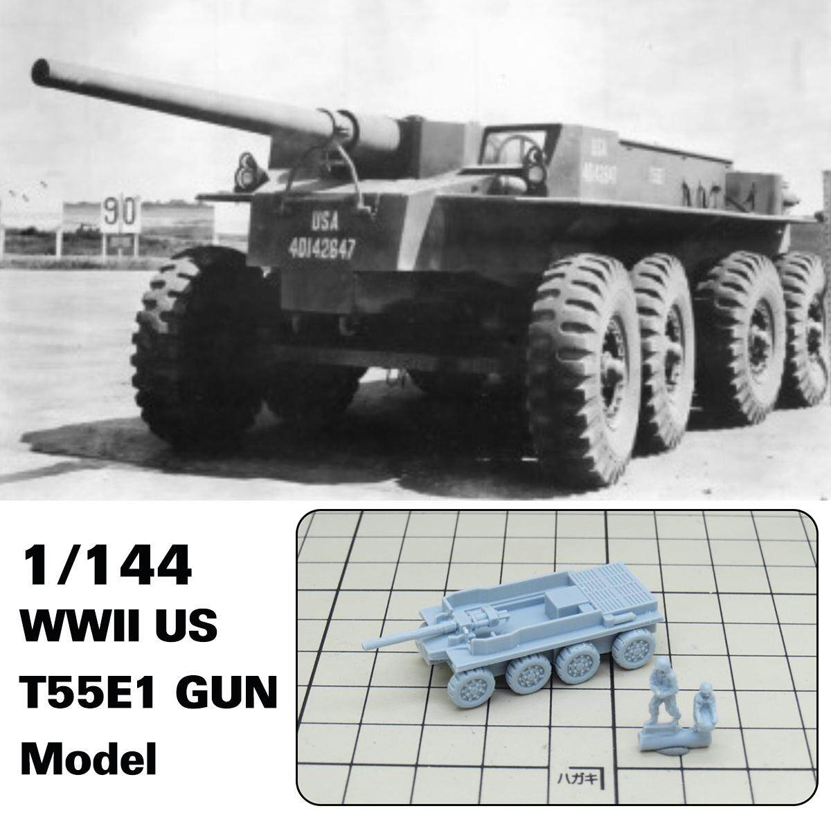 1/144 WWII US HOLT 17TONS Resin Army Military Tank Resin DIY Vehicle Model 