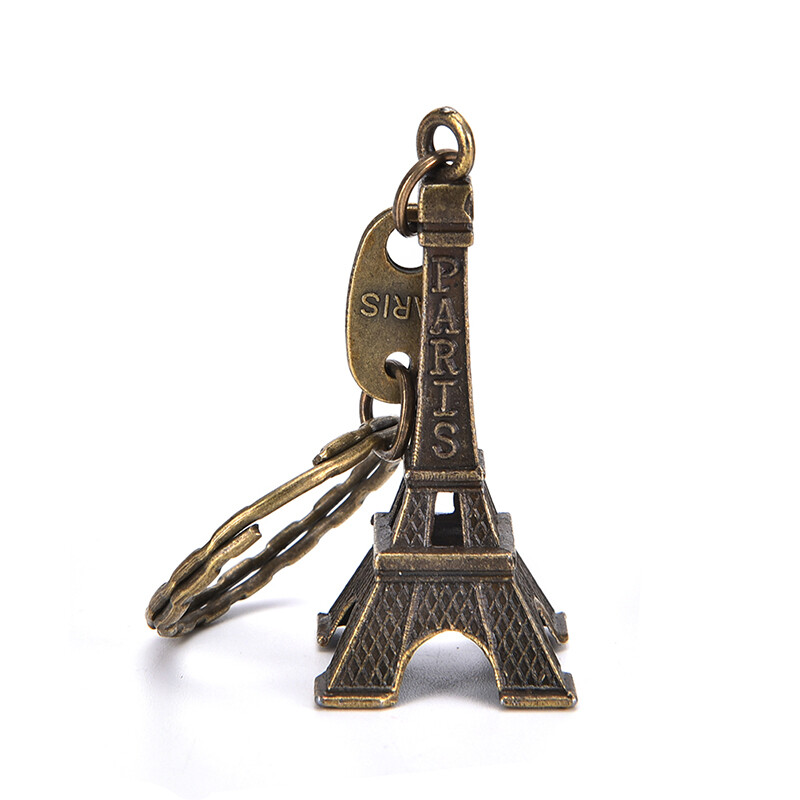 [JHY Store] Convenient Easy For Lowest Price Paris Retro Mini Eiffel Tower Model Cute Keychain Keyfob Eiffel Tower Figurines Eiffel Tower Keychain