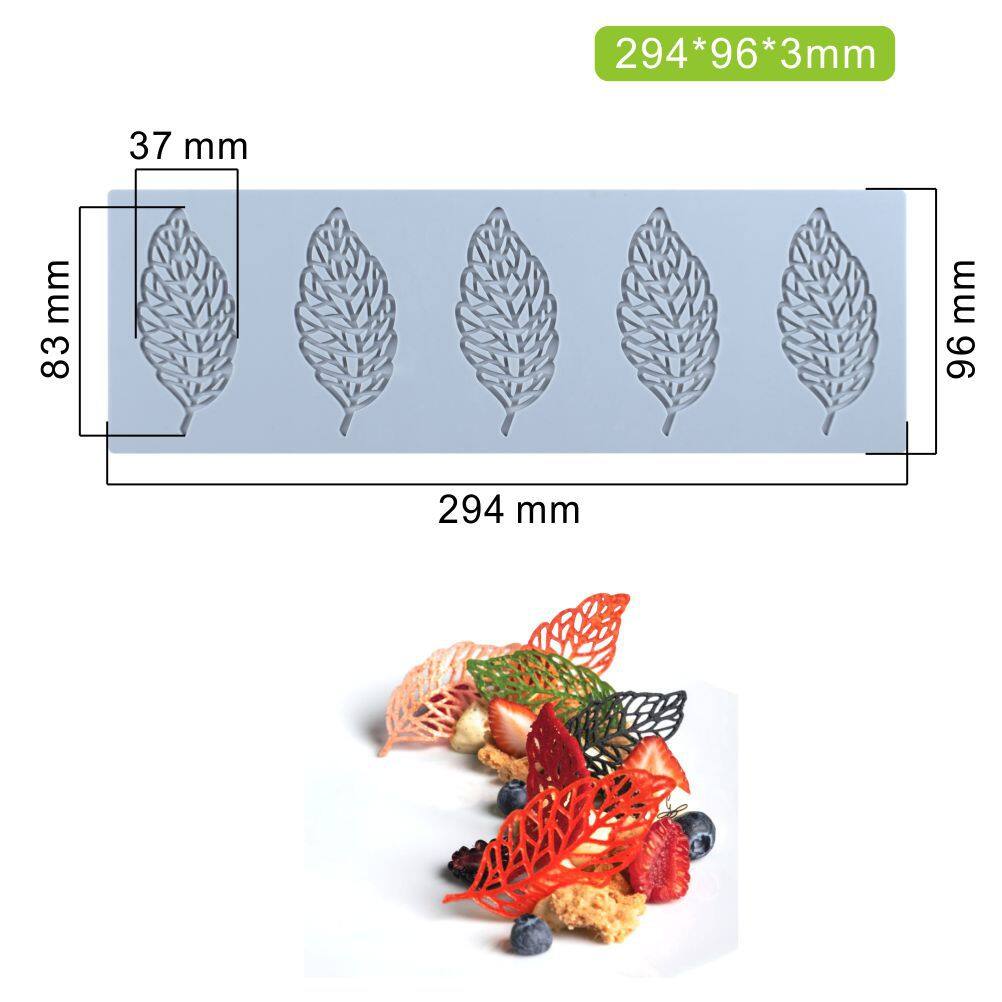 Lace Pad Silicone Mold Printing Pad Butterfly Chocolate Silicone Mold Leaf Leaf Fondant Lace Pad Mould Maple Leaf