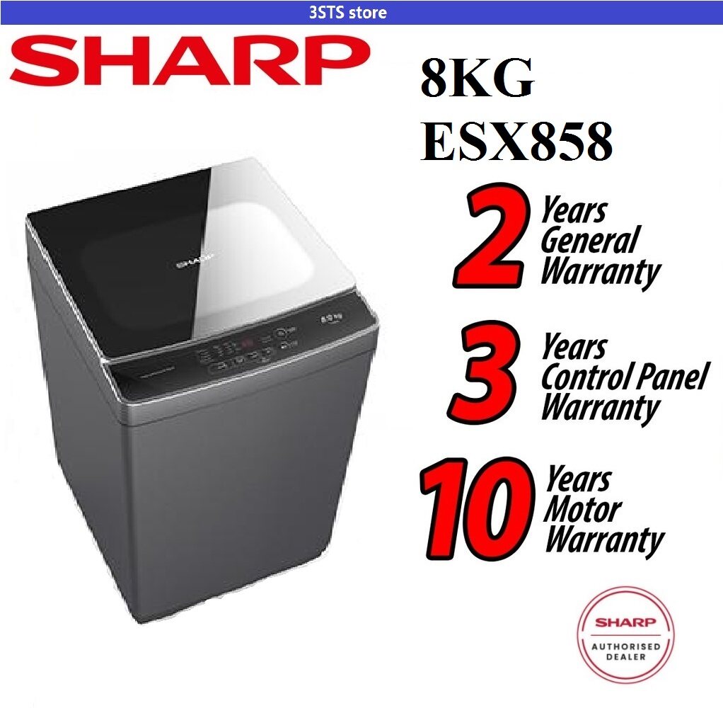 sharp washing machine 8kg