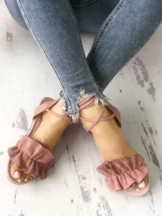 mules with ankle strap