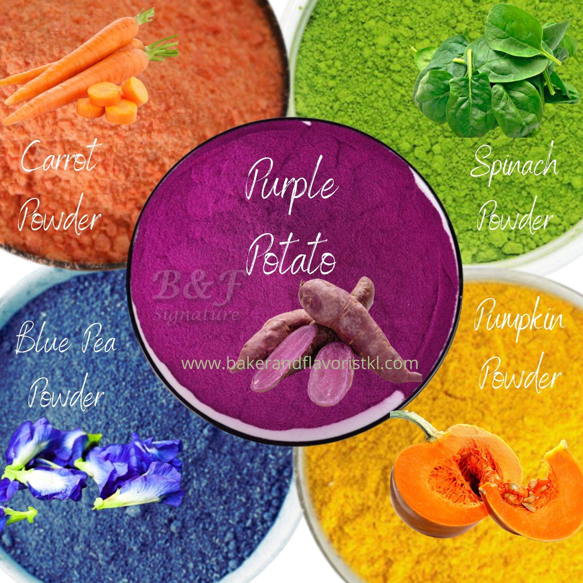 Natural Food Powder natural food color 紫薯粉 vegetable colour powder