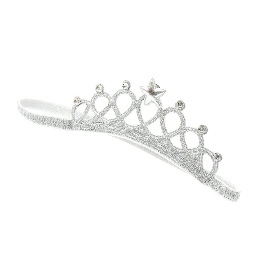 Broadhappy Fashion Baby Girls Princess Crown Elastic Cloth Headband Hair Band Photo Prop
