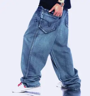 baggy denim pants