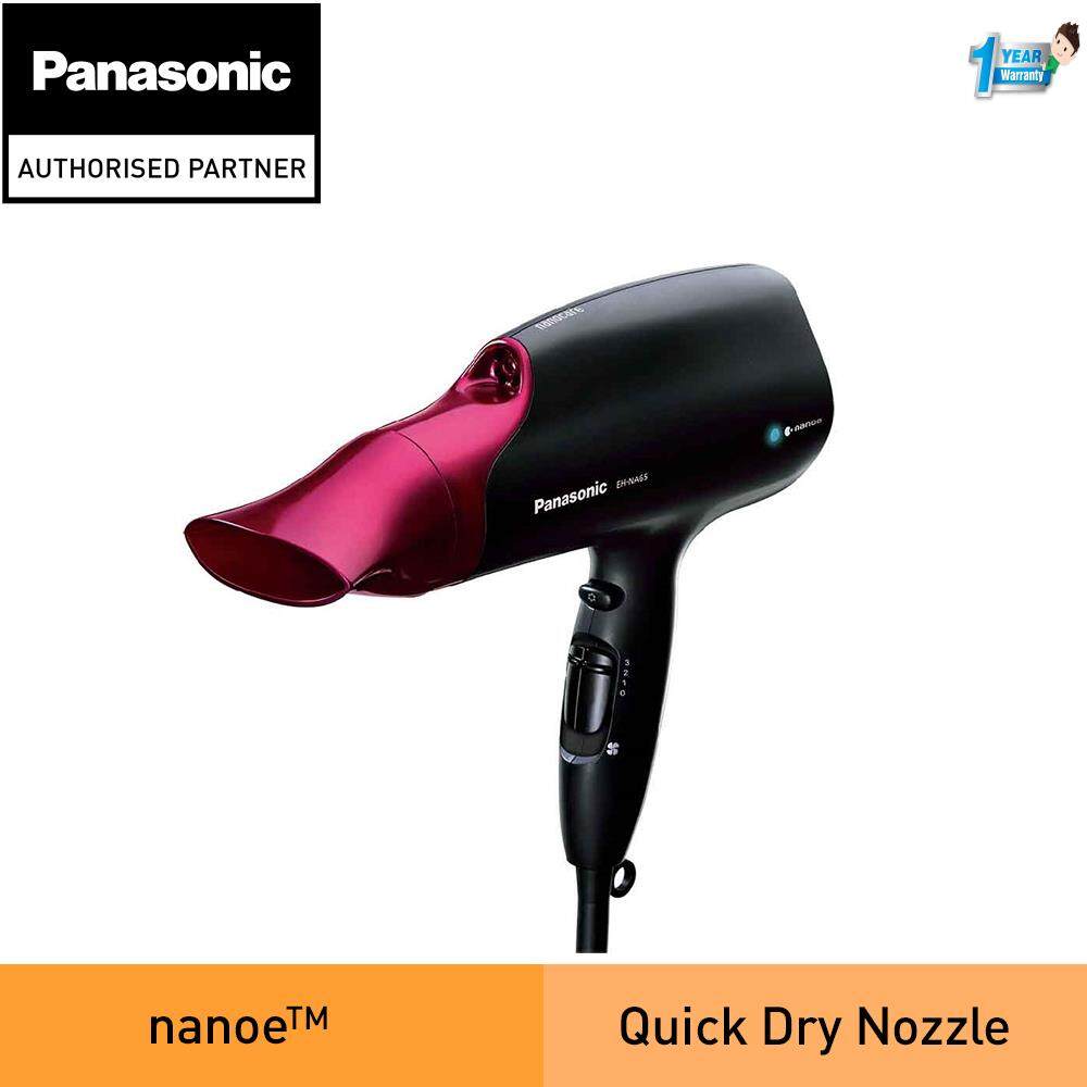 PANASONIC EH-NA65 NANOE HAIR DRYER MOISTURE EH-NA65-K655 | Lazada