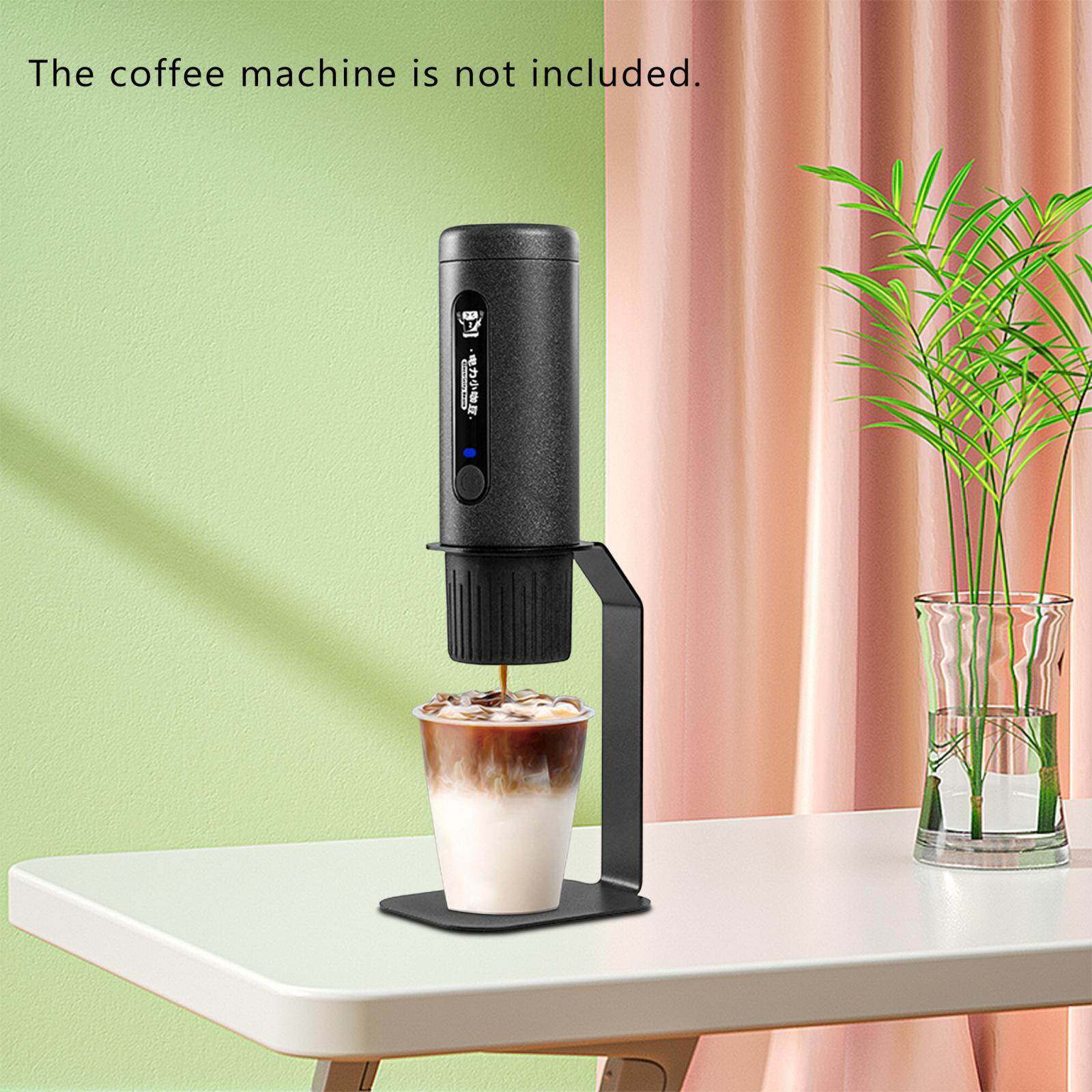 Moon nuna pour over coffee maker 6.18'' reusable drip coffee stand for cafe bar office