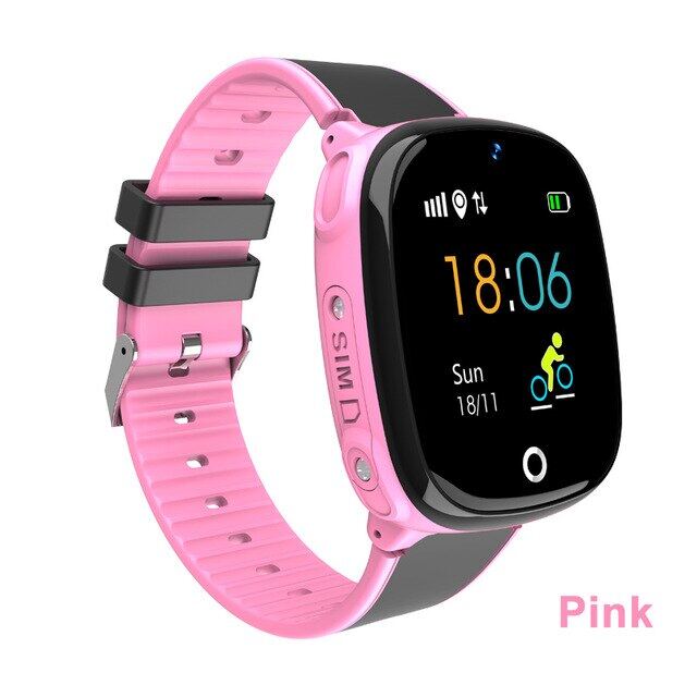 Đồng Hồ Thông Minh GPS HW11 Trẻ Em Không Thấm Nước Smartwatch Pedometer Đồng Hồ Thông Minh Thiết Bị Theo Dõi GPS An Toàn Cho Trẻ Em Gọi SOS Đồng Hồ Thông Minh Trẻ Em 2G