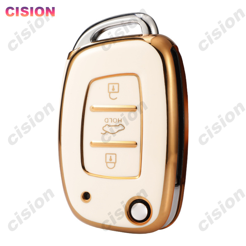 Starex Key TPU Flip Car Key Case Cover Remote Fob Holder Shell Keychain Protector ...