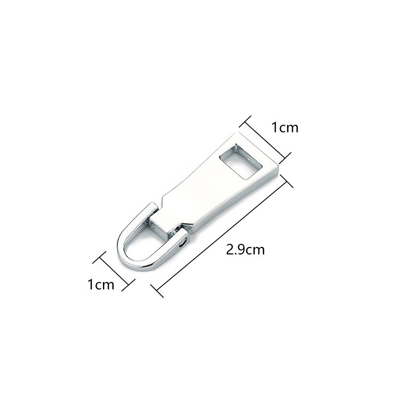 U2y7 New Sewing DIY Zipper Slider Zipper Head Metal Removable Craft Universal Bag Accessories