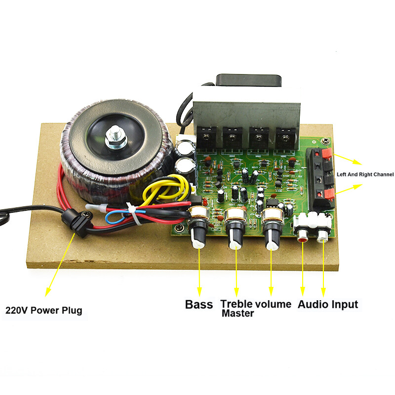 Bảng Khuếch Đại Âm Thanh TDA8954TH, Công Suất Cao, Chip Kép Class D, Kỹ Thuật Số