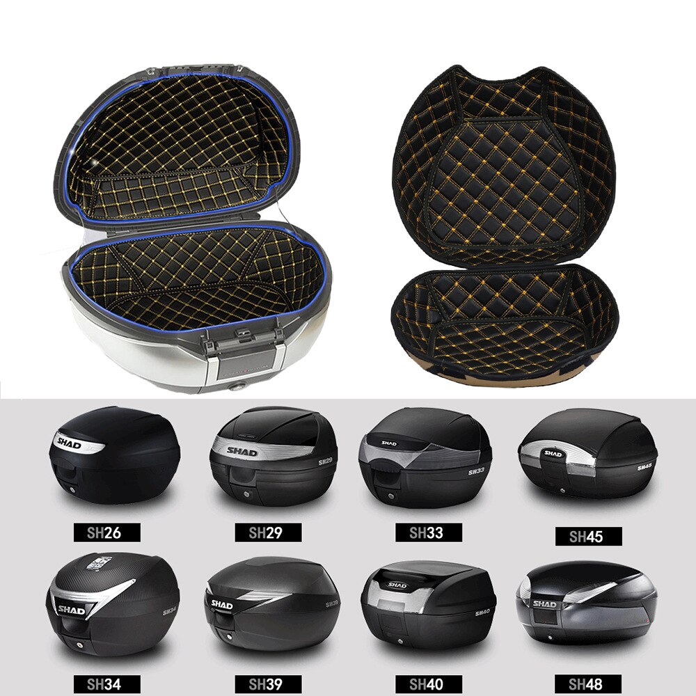Doublure Intérieure SHAD SH59 Lower – Coussin De Protection Pour Top Case Moto SH26 SH29 SH33 SH34 SH39 SH40 SH45 SH48 SH59X