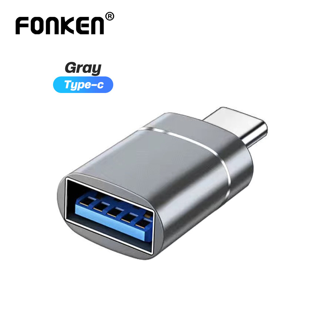 , USB-C Chuyển Đổi Cáp Đực Sang USB Cái Cho Macbook Flash Drive Chuột Kết Nối USB 3 Với Điện...