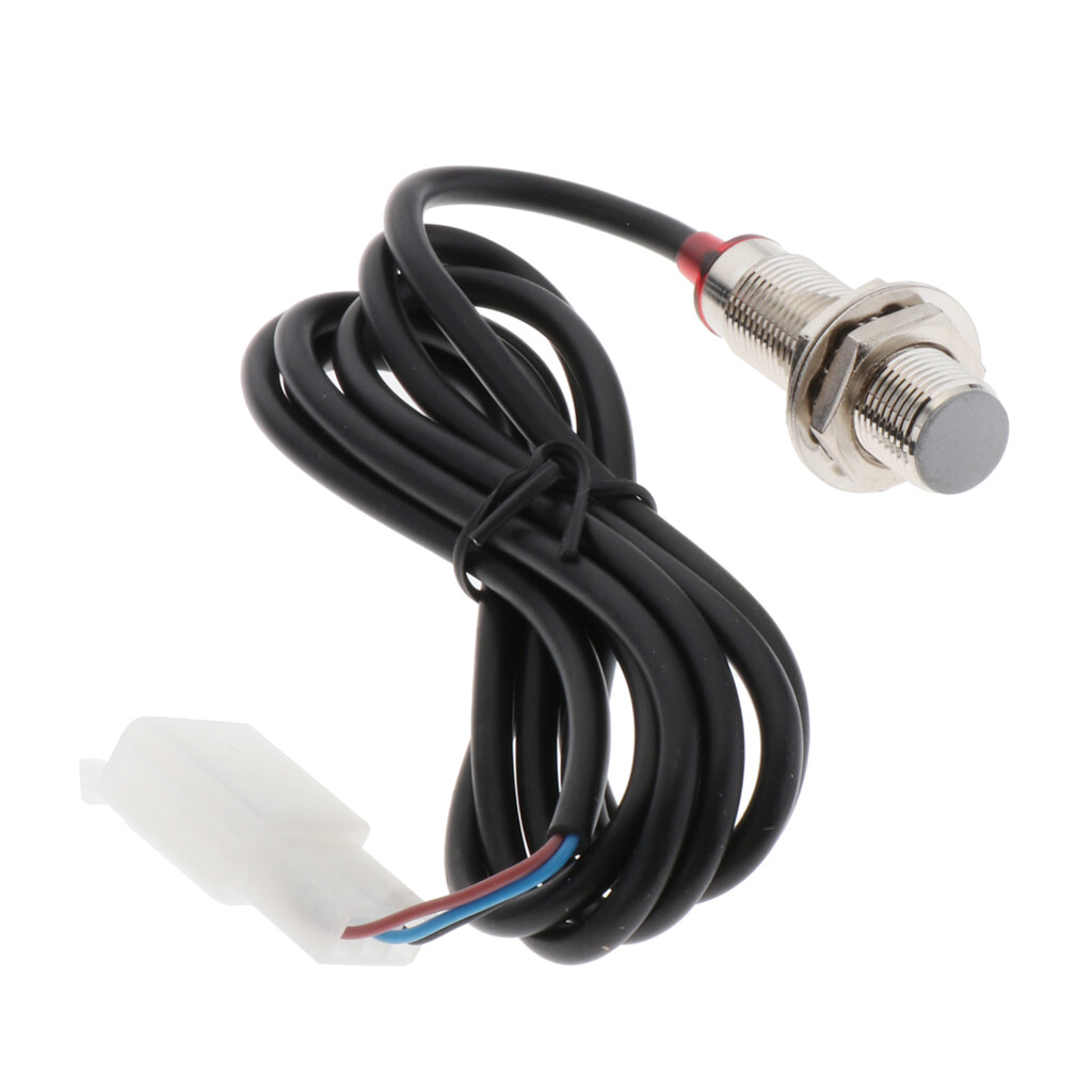 WDCOOL 12V Motorcycle Speedometer Cable Sensor Case Digital Odometer 85cm