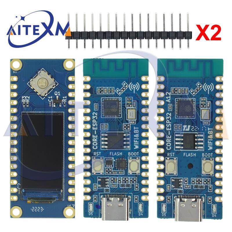 Bo Mạch Phát Triển ESP32 Bo Mạch Lõi LCD ESP32 C3 Ăng Ten 2.4G Gắn Trên Bo Mạch 32Pin IDF + Bluetooth CH343P Cho Arduino Microprython