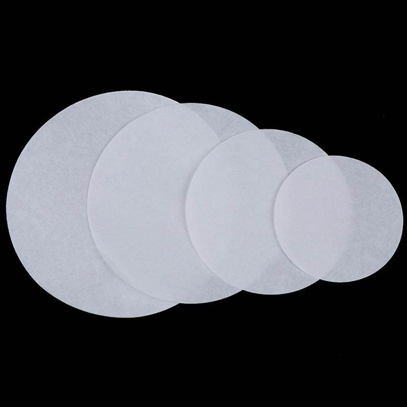 100Pcs Laboratory Filter Paper Circular Qualitative Filter Paper Medium Speed