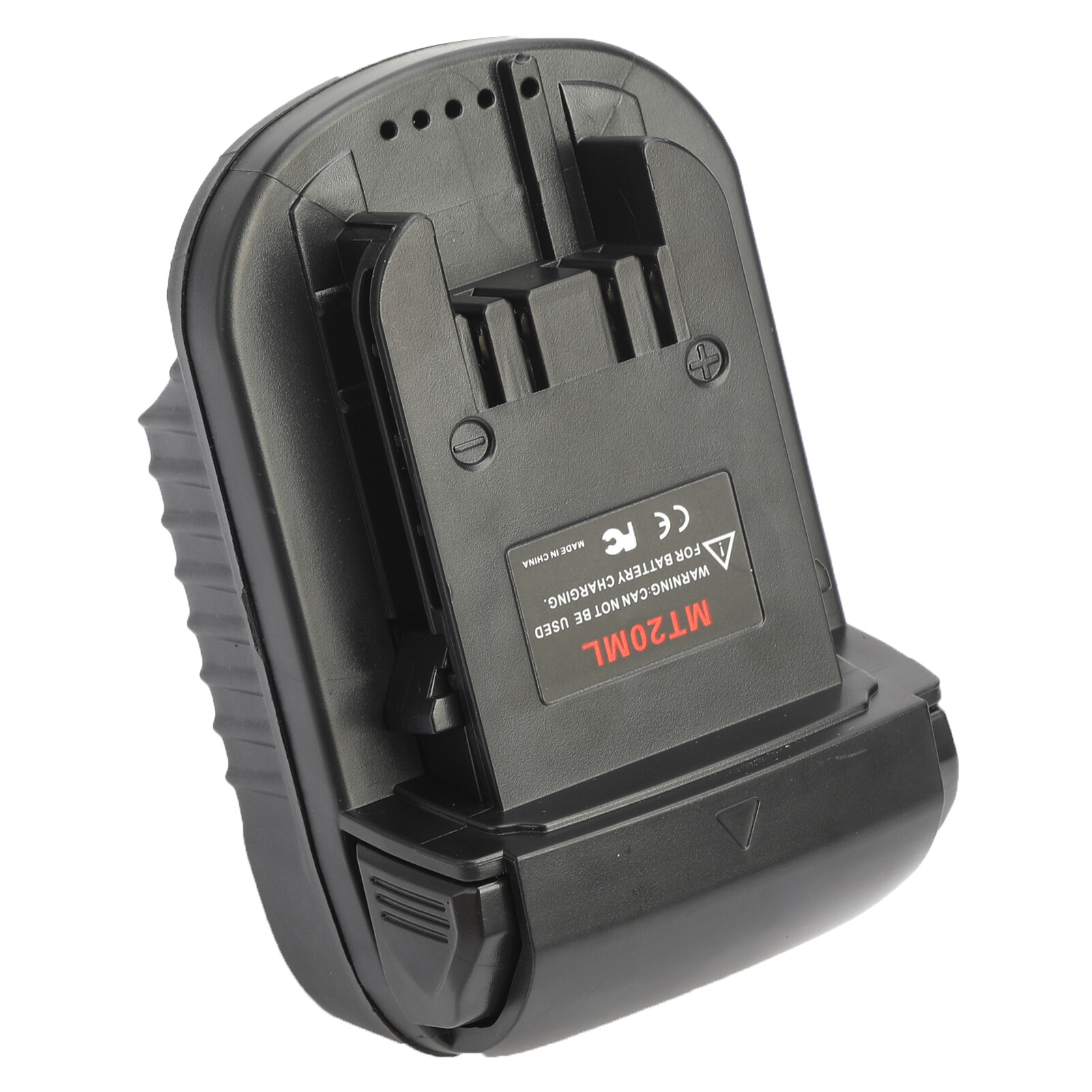 Farfi MT20ML Battery Adapter Wear Resistant Replacement Fireproof ABS Portable18V to 18V Battery Converter for Makita