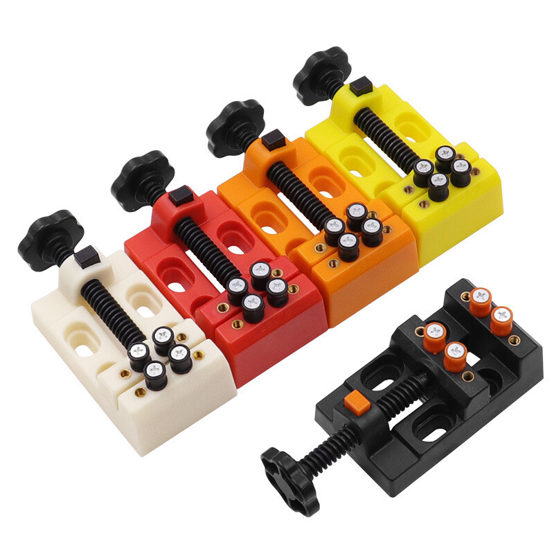 Hitn 1pcs mini table vice carving bench clamp clock jewelry repair bench vise